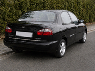 Daewoo Lanos 1998-2017 Baguette de coffre inox photo 1