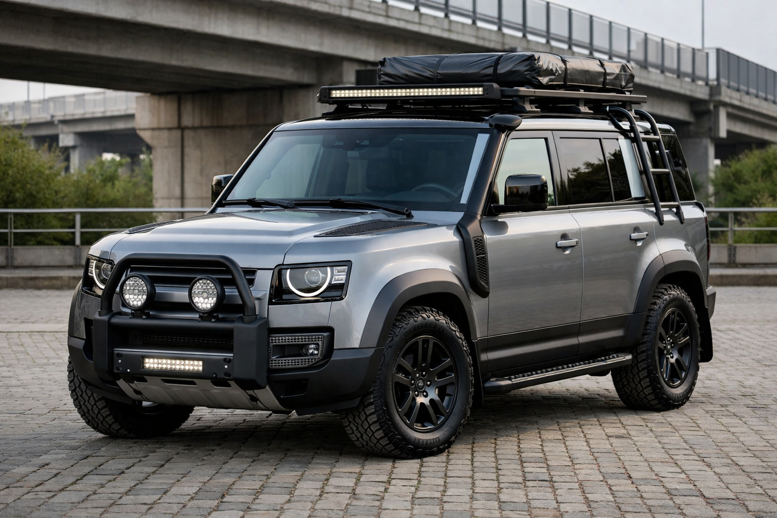 Upgrade de départ pour Land Rover Defender 2019+ en ville et en tout-terrain léger