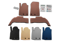 Audi A8 2002-2009 Tapis de sol EVA (Long, Marron) photo 1