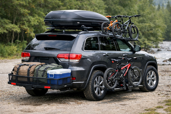 Que monter sur Jeep Grand Cherokee WK2 pour la famille et les charges lourdes Photo 1