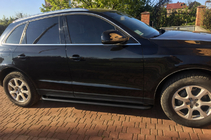 Audi Q5 2008-2017 Marchepieds lateraux Premium Black (2 pcs, acier inoxydable) photo 2