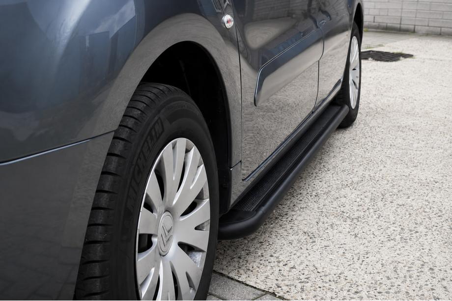 Citroen Berlingo 1996-2008 Marchepieds lateraux Premium Black (2 pcs, acier inoxydable) Photo 1