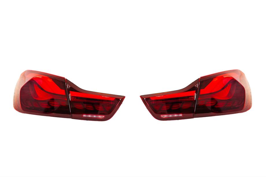 BMW 4 Series F32/F33/F36 2012-2020 Feux arrière M4 Style rouges Photo 1