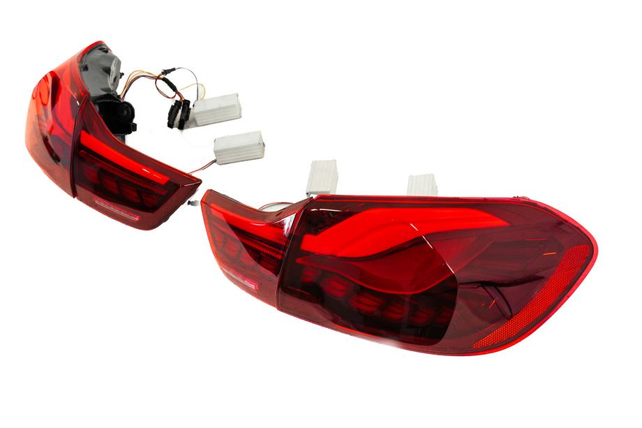 BMW 4 Series F32/F33/F36 2012-2020 Feux arrière M4 Style rouges Photo 4