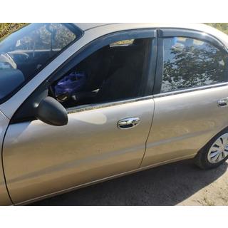 Encadrements de Vitres Acier Inoxydable (4 pcs) Daewoo Lanos 1998-2017 photo 2