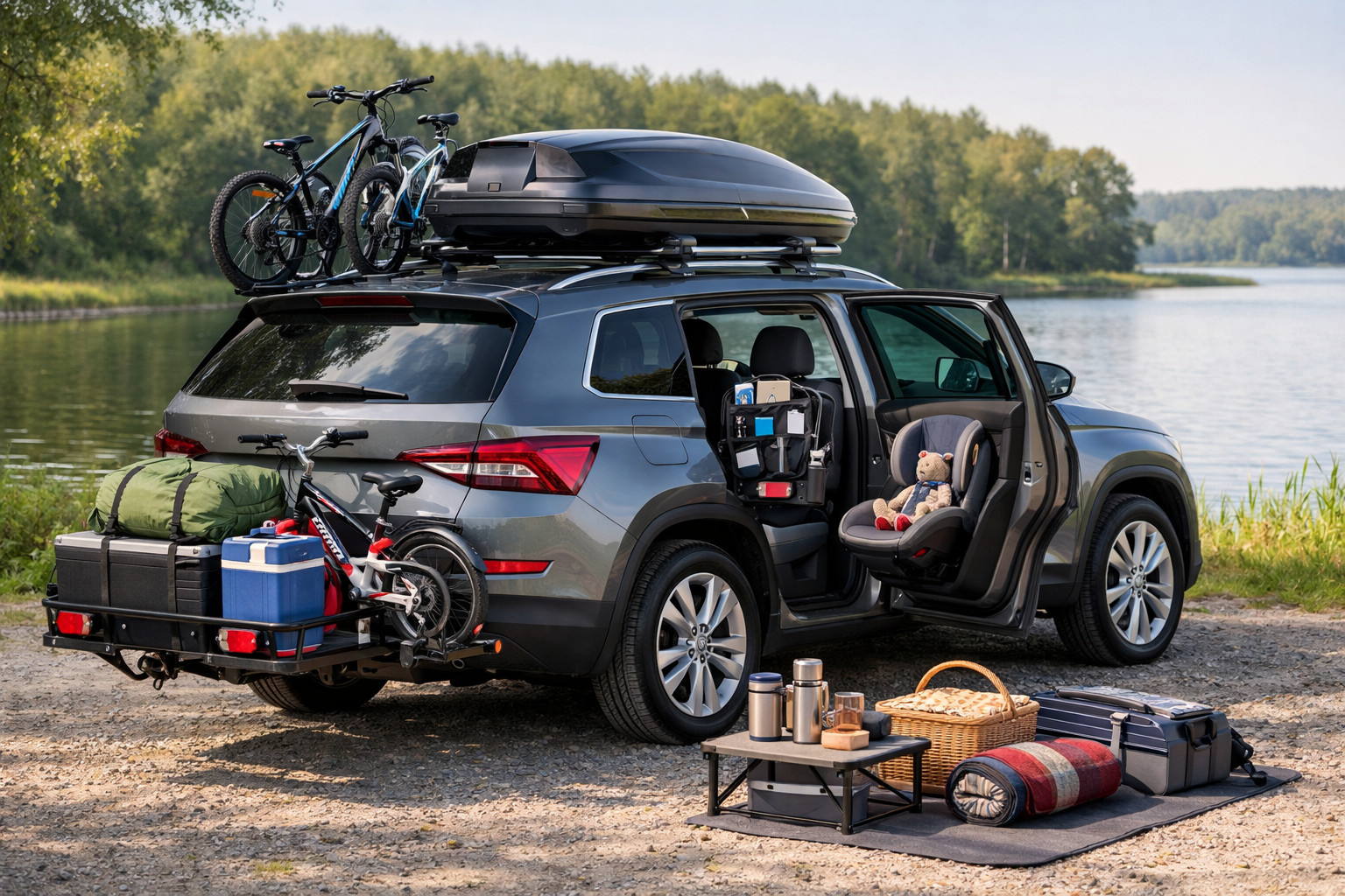 Skoda Kodiaq 2016-2023 : pack d’améliorations pour la famille et les bagages