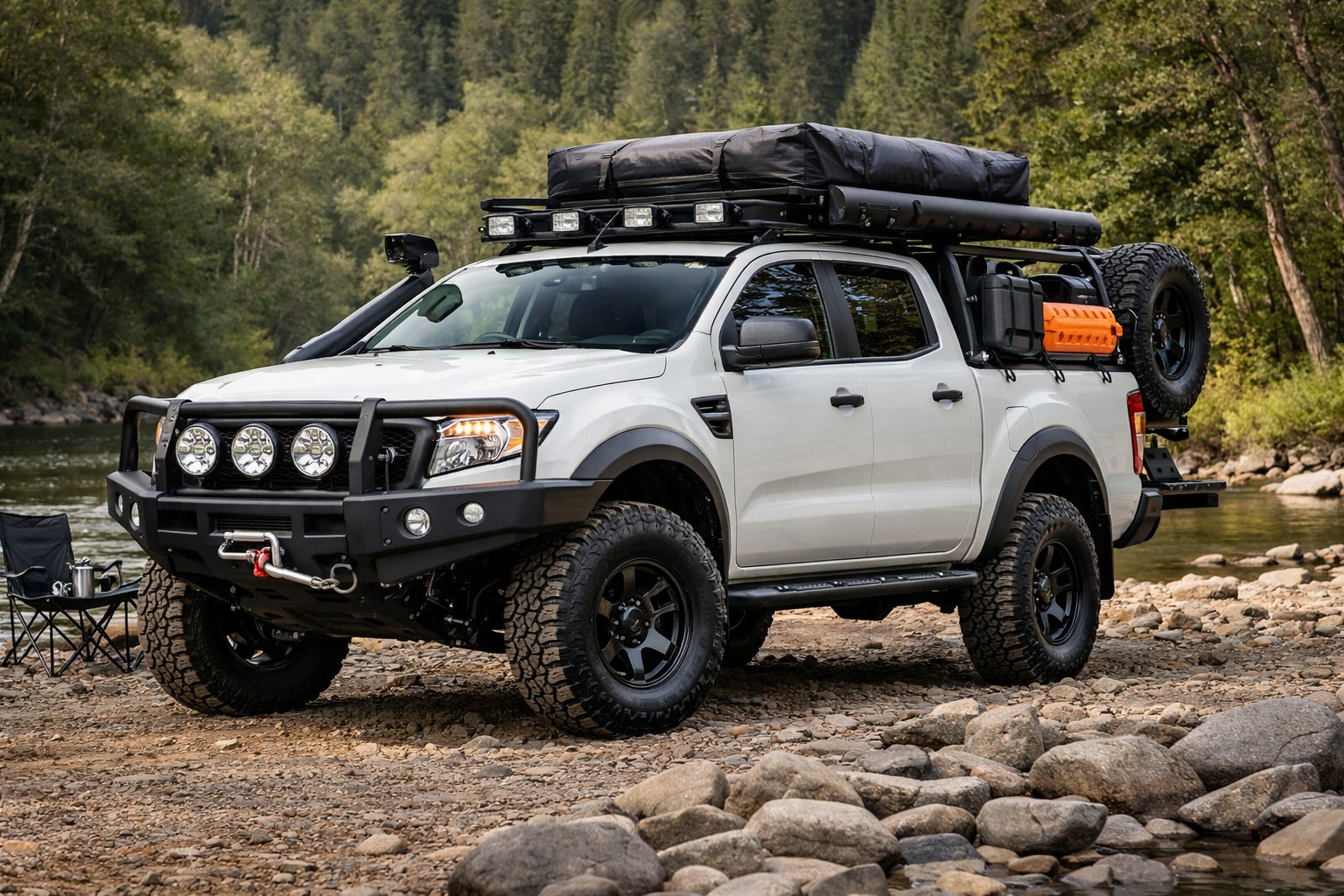 Pack de modifications Ford Ranger 2011-2022 pour le travail et les sorties nature