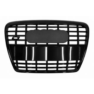 Calandre avant style S (noire) Audi A6 C6 2004-2011