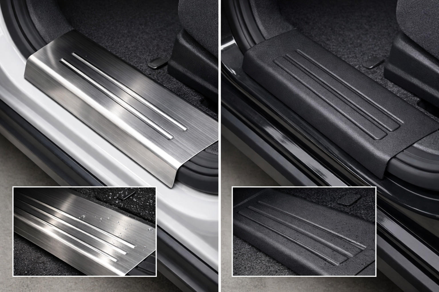 Seuils de porte en inox ou en plastique : lequel est le plus pratique au quotidien ?