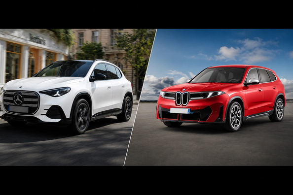 Mercedes GLA Electric vs BMW iX1 : quel SUV électrique premium est le meilleur Photo 1
