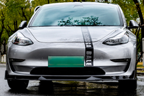 Tesla Model 3 2017- Lame de pare-chocs avant Lip Turbo (pour 2017–2023) photo 1