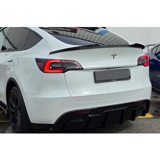 Diffuseur de pare-chocs arrière Fast (pour 2020-2024) Tesla Model Y 2020- photo 1