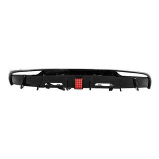 Diffuseur de pare-chocs arrière Turbo (pour 2024+) Tesla Model 3 2017- photo 2
