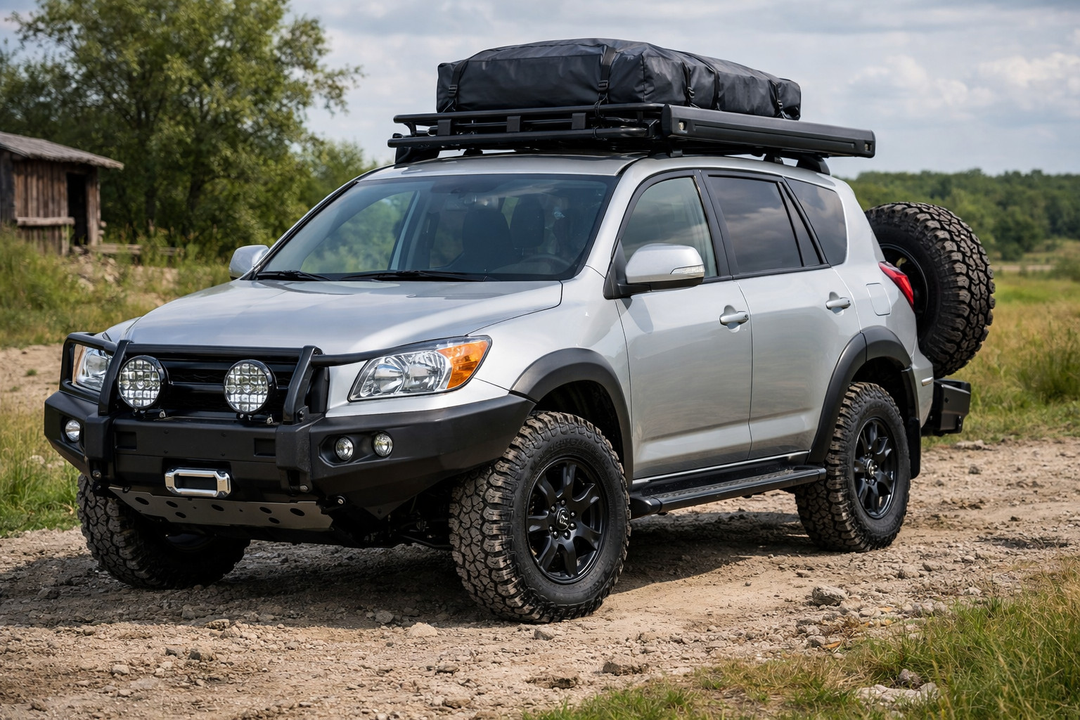 Pack de modifications Toyota RAV4 2006-2013 pour routes dégradées et la datcha