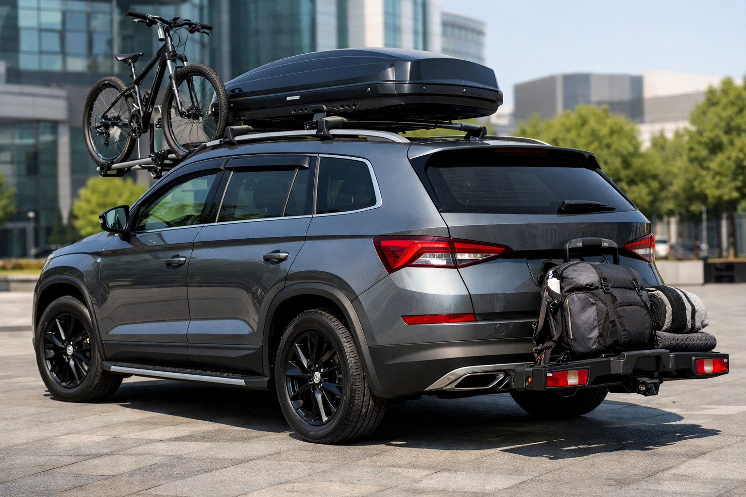 Upgrade de départ pour Skoda Kodiaq 2023 : ville et trajets en famille