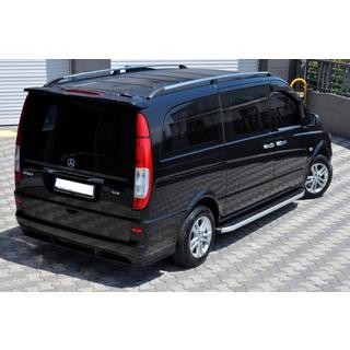 Marchepieds latéraux Fullmond (2 pcs, aluminium) Mercedes Vito/V-class W447 2014- photo 4