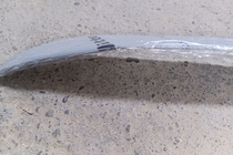 Volkswagen Caddy 2015-2020 Déstockage : enjoliveur au-dessus de la plaque d’immatriculation (2 portes, inox) photo 3