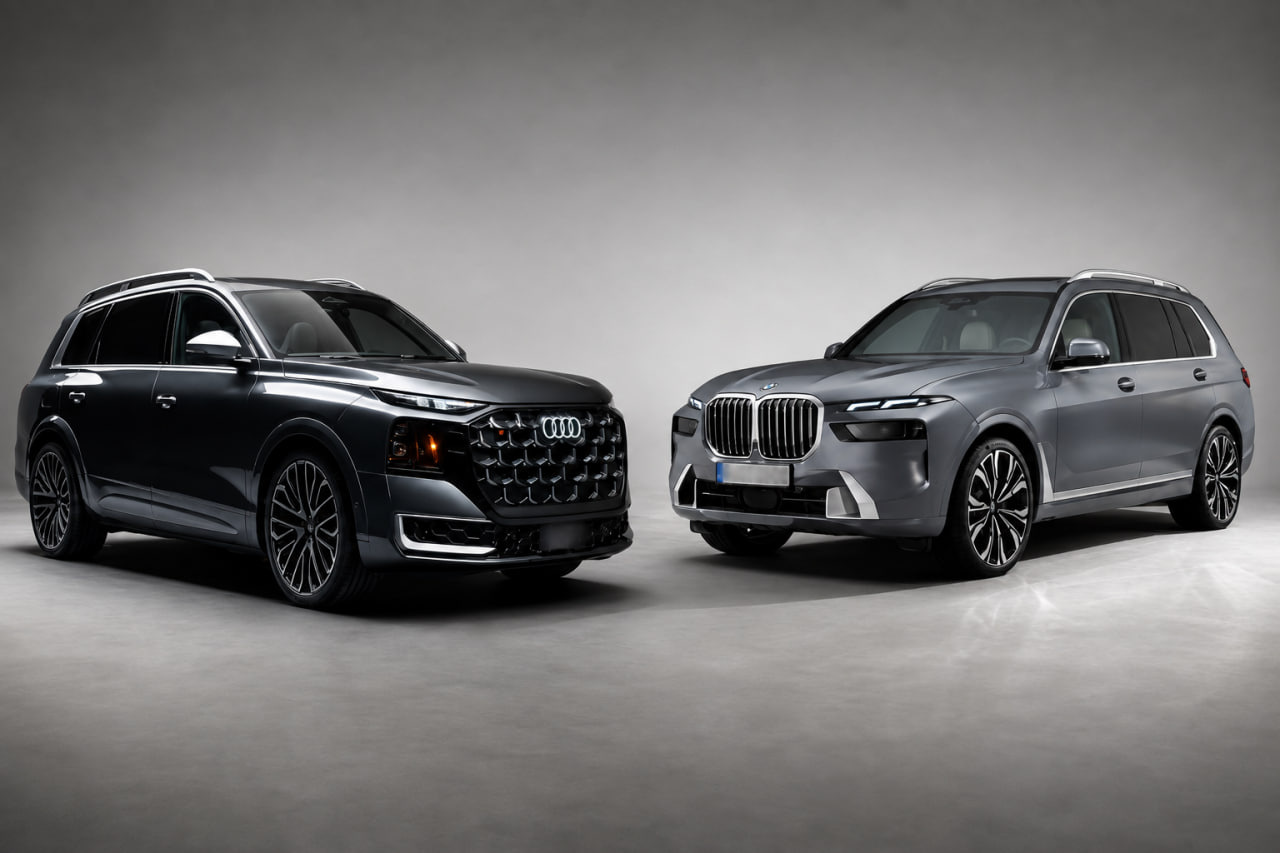 Nouvel Audi Q9 2027 vs BMW X7 G07 Facelift : quel SUV amiral est le meilleur