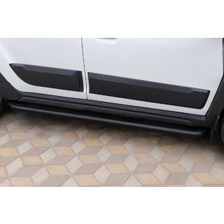 Marchepieds latéraux Premium (2 pcs, inox) Black Dacia Duster 2018-2024 photo 1