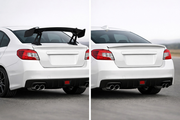Aileron ou spoiler : que choisir pour une voiture au quotidien