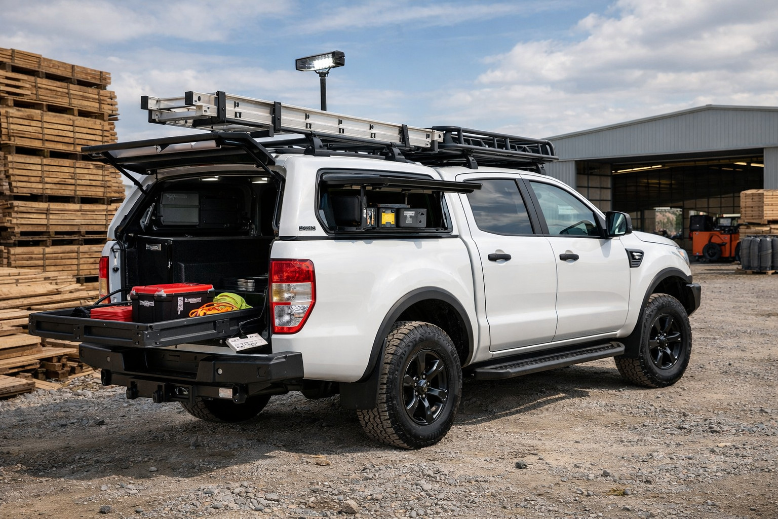 Pack d’améliorations Ford Ranger 2011-2022 pour hardtop et travail