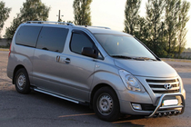 Hyundai H300, H1, Starex 2008-2020 Pare-buffle WT003-2 (Inox) photo 2