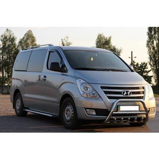 Pare-buffle WT003-2 (Inox) Hyundai H300, H1, Starex 2008-2020 photo 3
