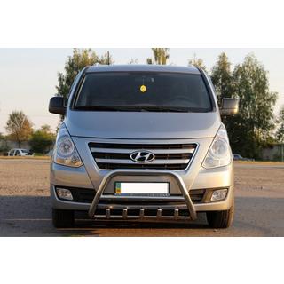 Pare-buffle WT003-2 (Inox) Hyundai H300, H1, Starex 2008-2020 photo 4