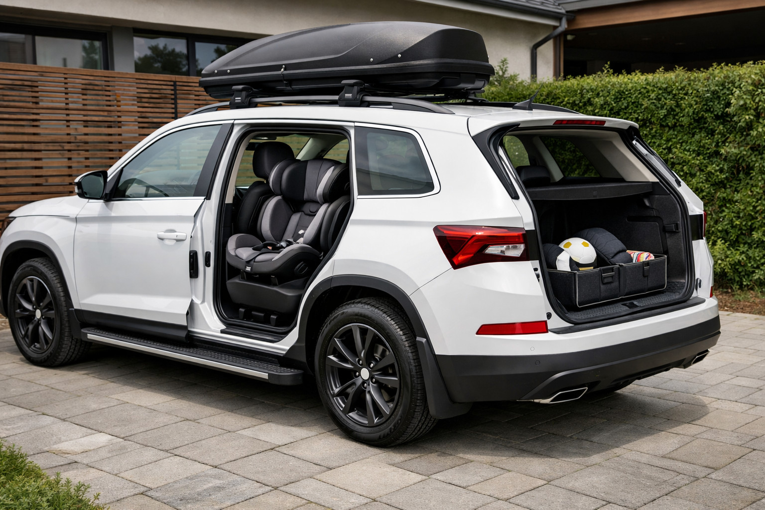 Que monter sur Skoda Kodiaq 2016-2023 pour des seuils propres au quotidien