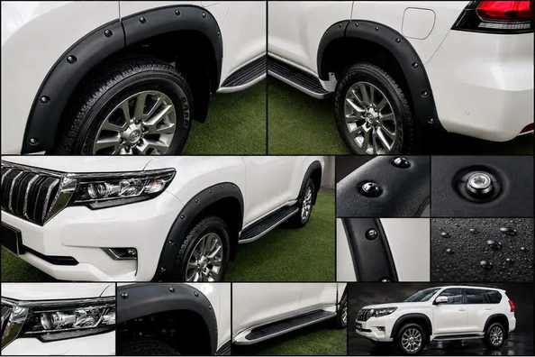 Élargisseurs d’ailes pour Toyota Land Cruiser Prado 150 : style et protection de la carrosserie Photo 3