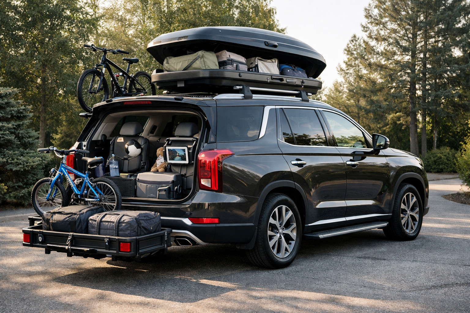 Pack d’améliorations Hyundai Palisade: famille, bagages, trajets quotidiens
