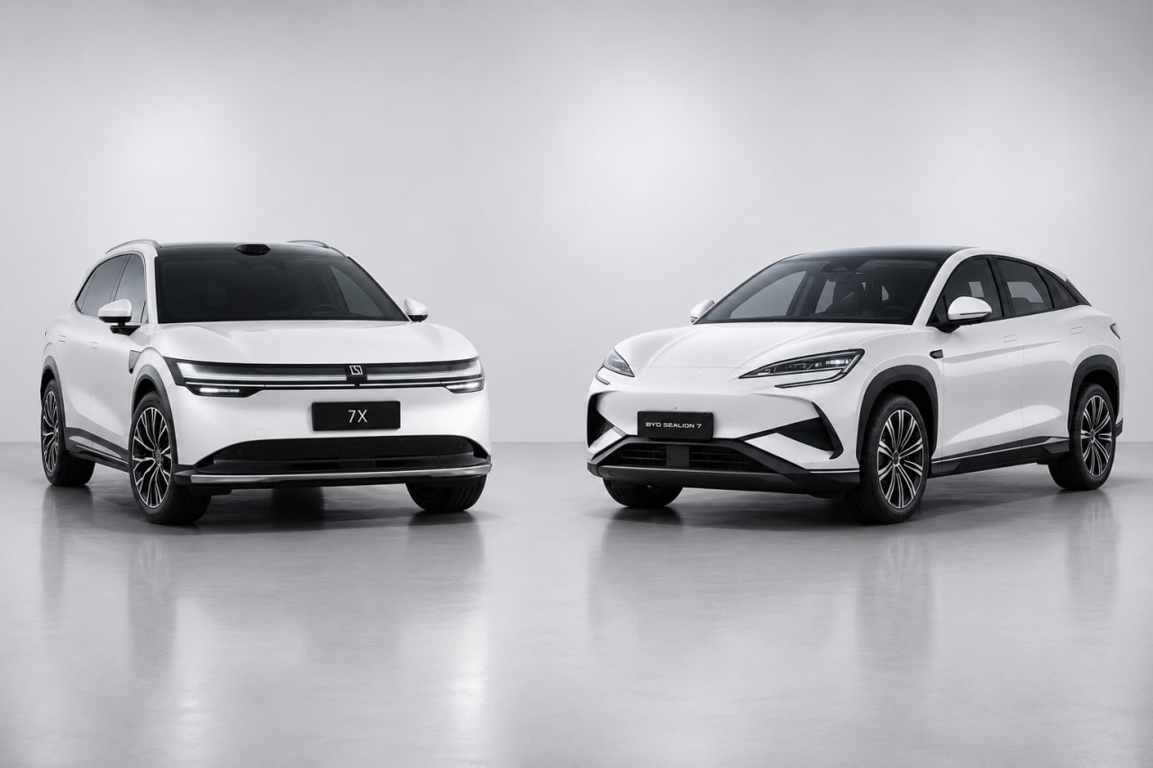 Zeekr 7X vs BYD Sealion 7 : comparatif des SUV électriques chinois