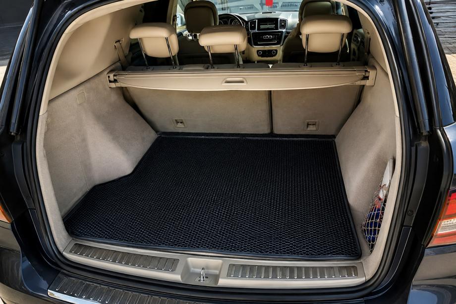 Mercedes GLE/ML class W166 2011-2018 Tapis de coffre (EVA, Noir) Photo 1