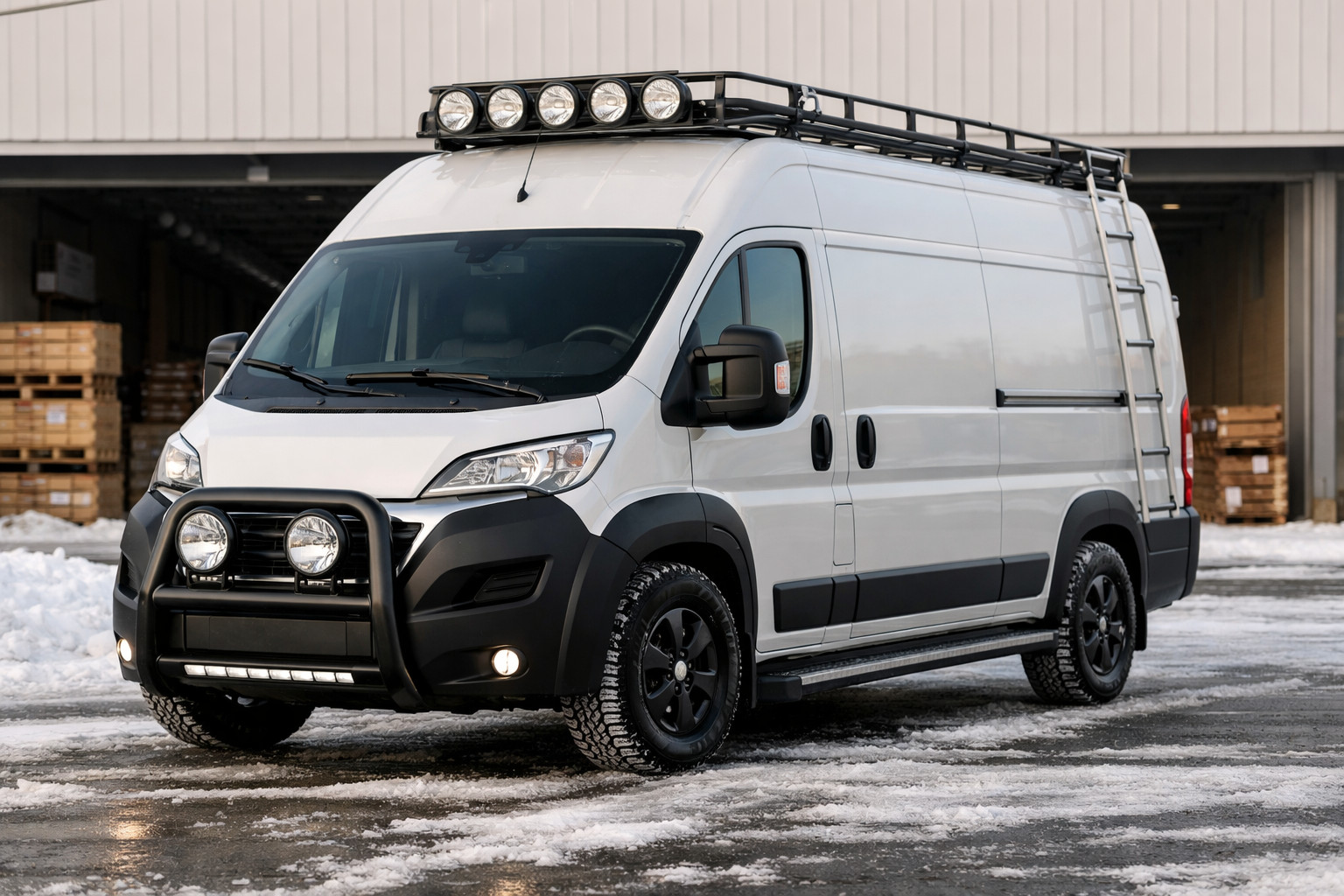 Upgrade de base Fiat Ducato 2014+ pour le travail, l’hiver et les longs trajets