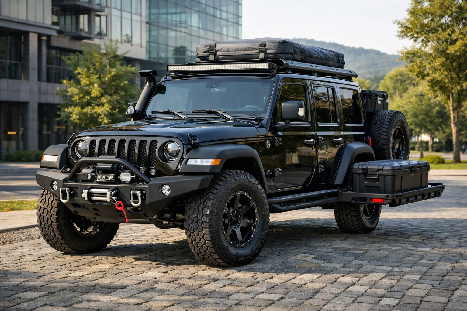 Que monter sur un Jeep Wrangler 2018+ pour la ville, la garde au sol et les sorties nature