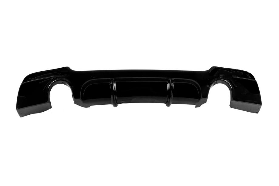 BMW 3 Series E92/E93 2006–2013 Déstockage Diffuseur de pare-chocs arrière DPT (pour E92 M-Sport, noir brillant) Photo 1