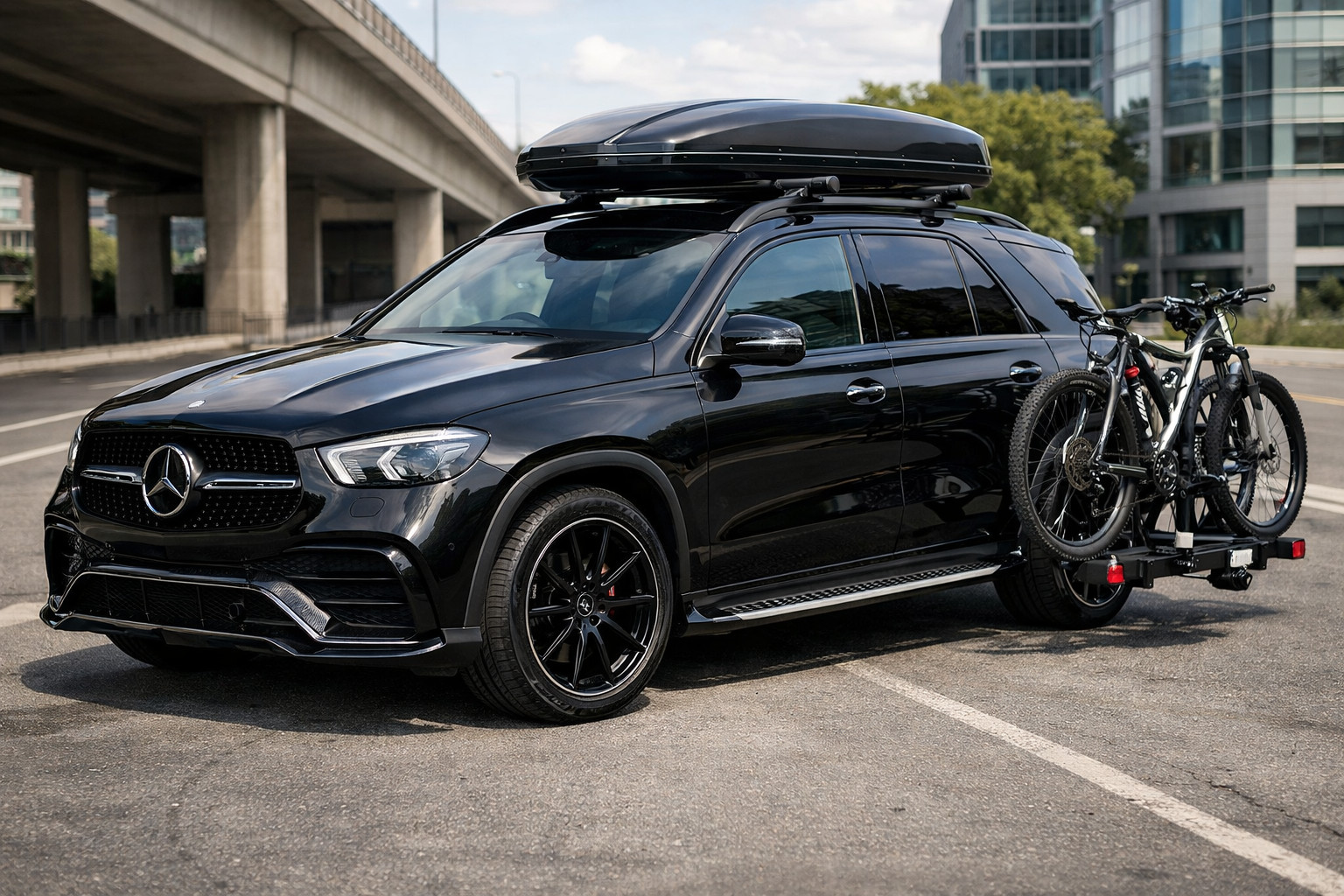 Upgrade de départ pour Mercedes GLE W167: ville et autoroute