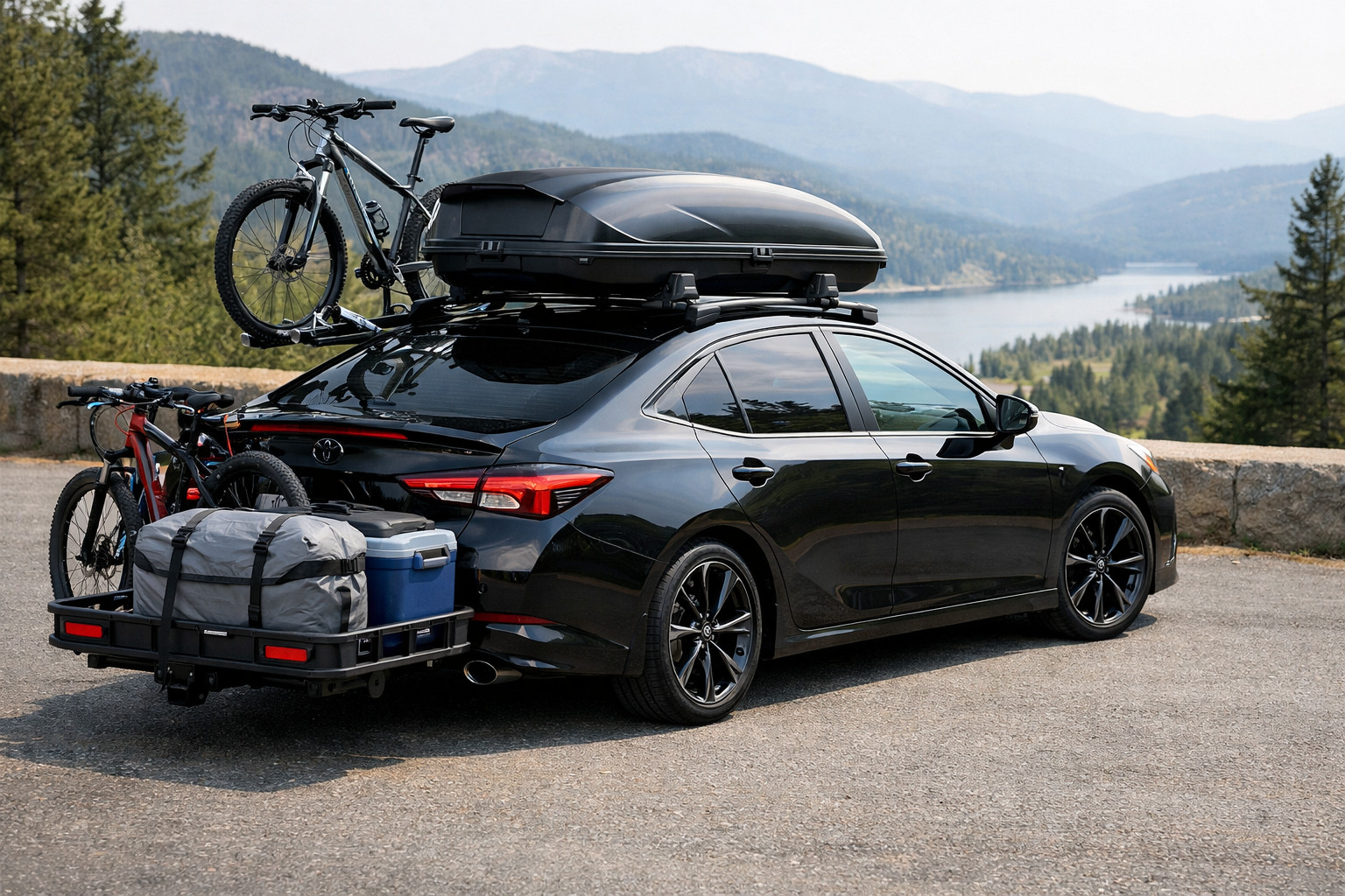 Que monter sur la Toyota Camry 2024 pour les bagages et les voyages