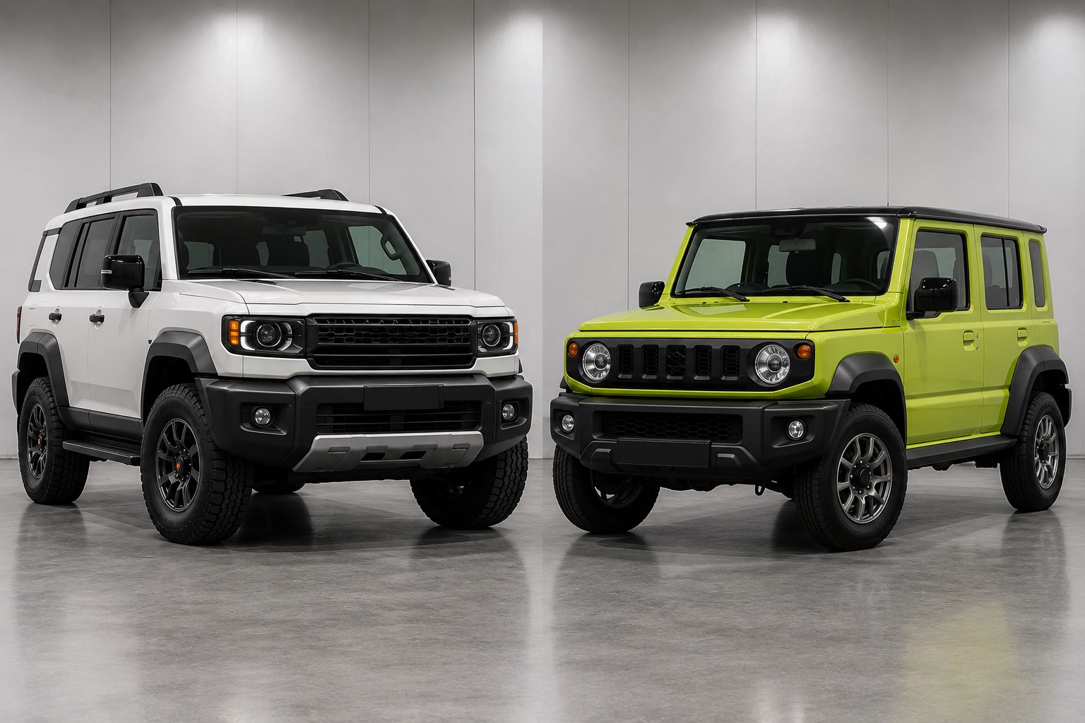Toyota Land Cruiser FJ 2026 vs Suzuki Jimny 5-Door : lequel est le meilleur ?