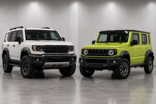 Toyota Land Cruiser FJ 2026 vs Suzuki Jimny 5-Door : lequel est le meilleur ? Photo 1