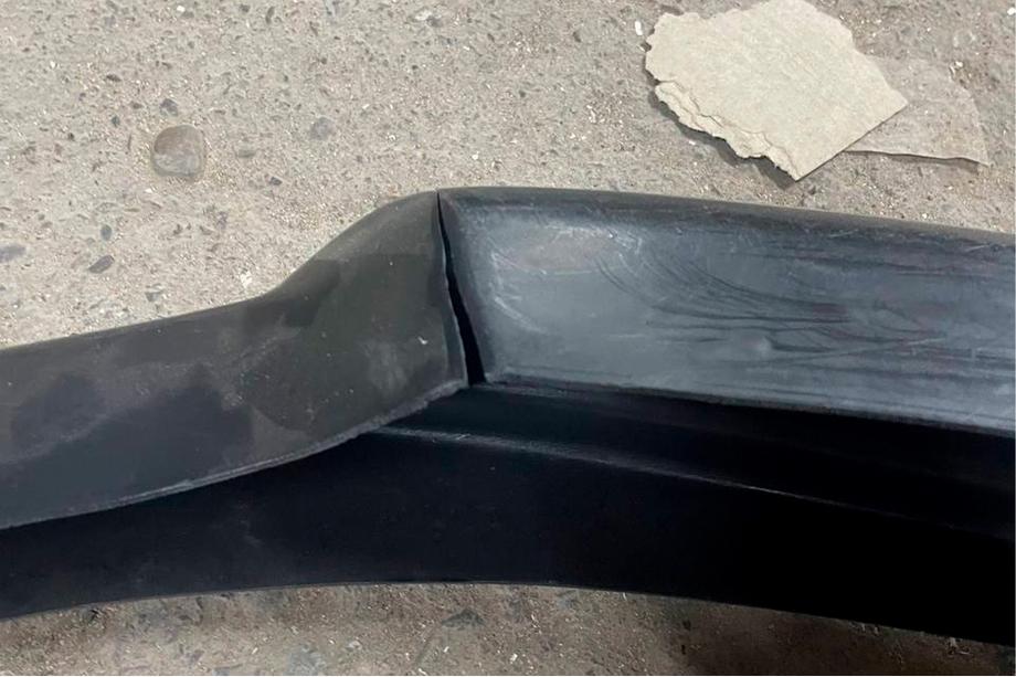 Skoda Octavia III A7 2013-2019 Déstockage-2 Extension de lame avant DPT V-1 (2013-2017, à peindre) Photo 3