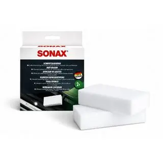 Lot d'éponges en mélamine pour nettoyer les surfaces sales 2 pcs Sonax photo 1