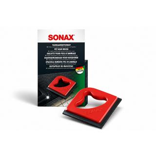 Brosse-peigne en caoutchouc pour enlever les poils d’animaux Sonax photo 1