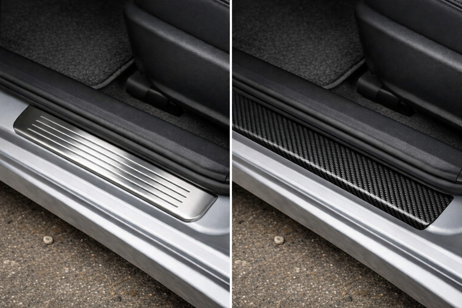 Seuils de porte en inox ou carbone : lequel est le plus pratique au quotidien ?