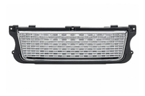 Range Rover III L322 2002-2012 Calandre avec grilles latérales, argentée (2010-2012) photo 1