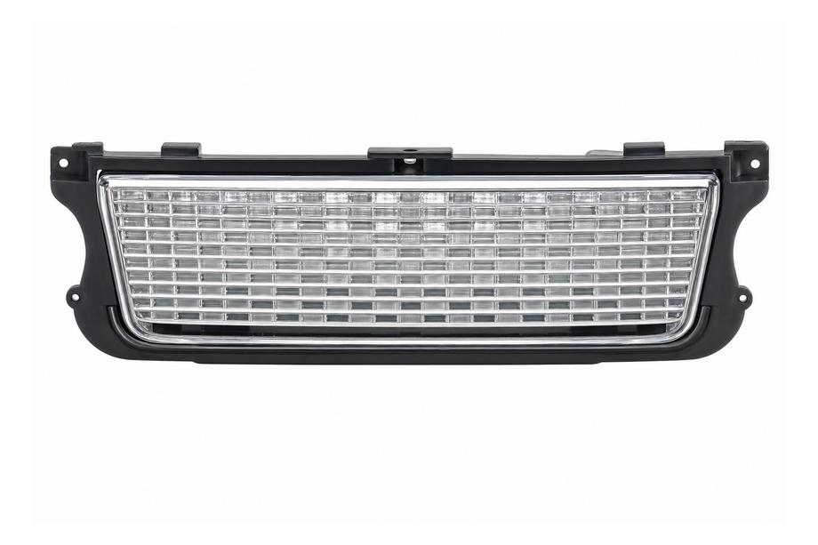 Range Rover III L322 2002-2012 Calandre avec grilles latérales, argentée (2010-2012) Image