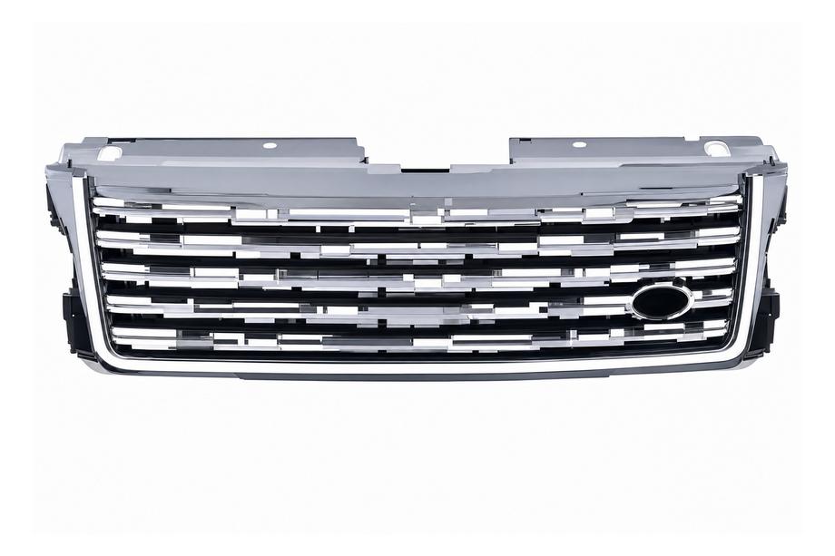 Range Rover IV L405 2013-2021 Calandre noire avec baguettes argentées (restylage 2013→2023) Image