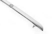 BMW 3 Series E36 1990-2000 Baguette chromée au-dessus de la plaque d'immatriculation (inox) photo 3