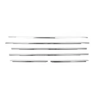 Baguettes inférieures de vitres inox (6 pcs) photo 3