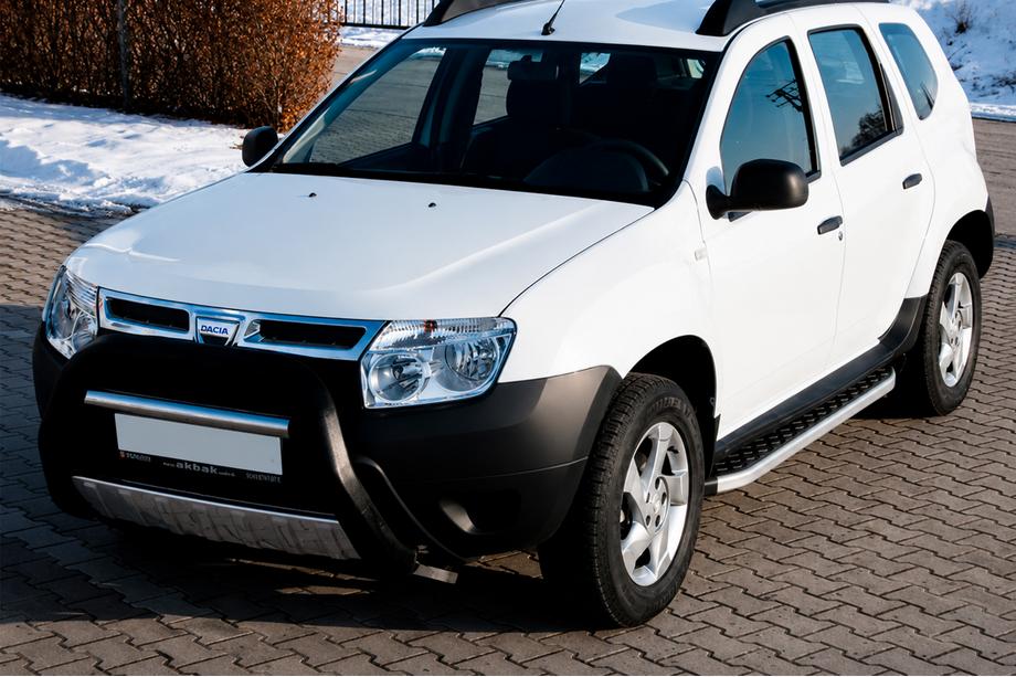 Dacia Duster 2008-2018 Marchepieds Latéraux BlackLine (2 pcs, Aluminium) Image